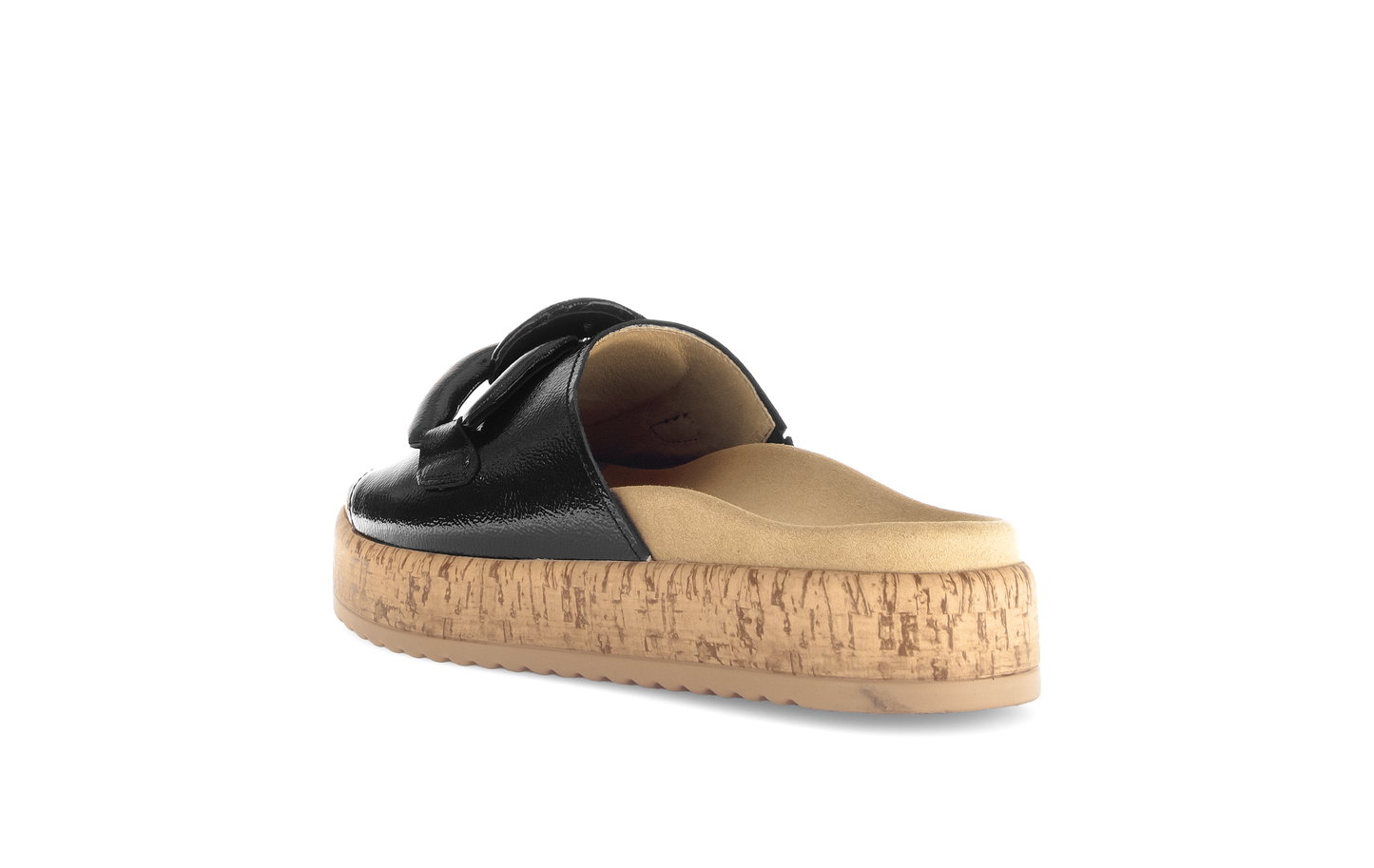Gabor 63.761.97 Black Slip On Sandals