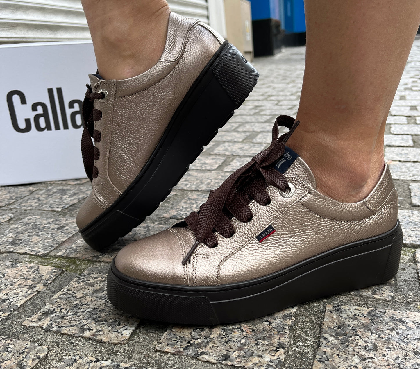 Callaghan 14937 Platinum Bronze Trainers
