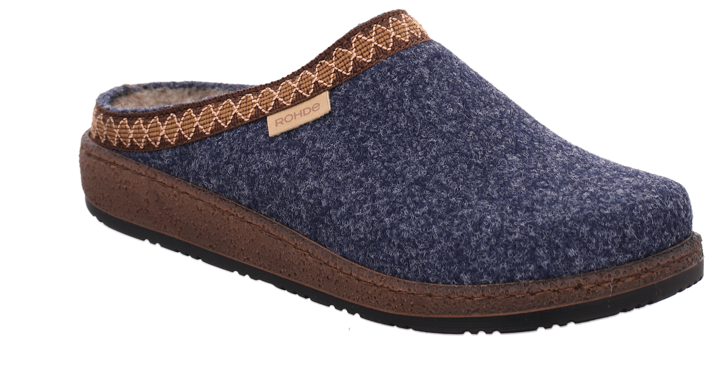 Rohde 6425 56 Ocean Navy G Fit Slippers - PET