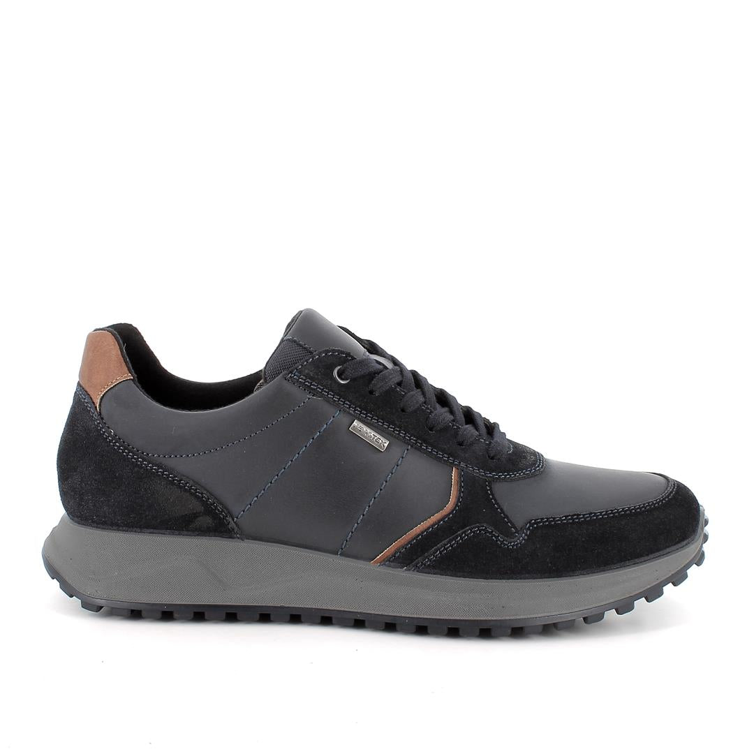 Imac TEX 652898 2401/005 Dark Blue/Cognac Tan Shoes