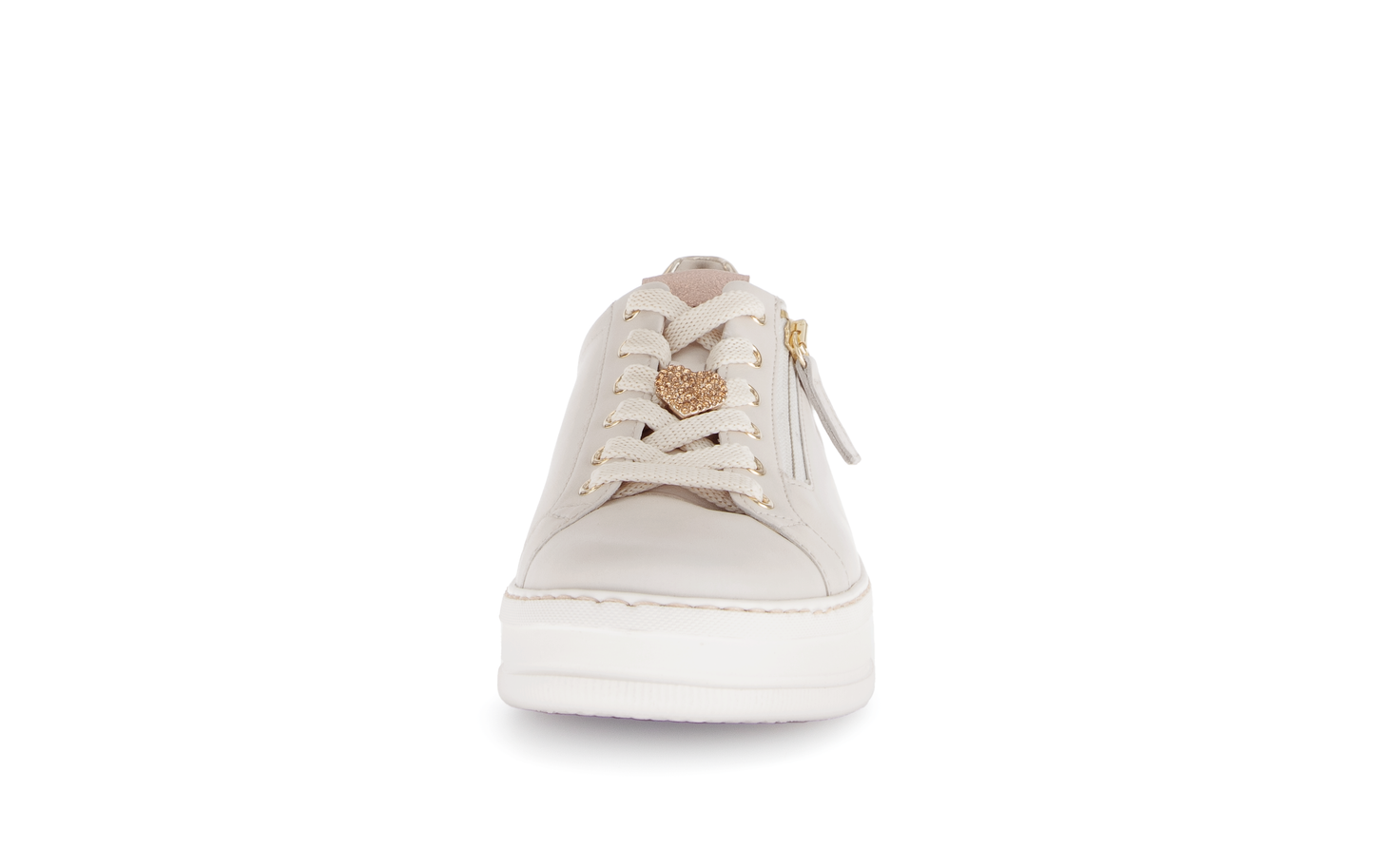 Gabor Comfort 66.396.53 G Fit Ivory, Sun & Rose Combi Sneakers with Sparkle Heart