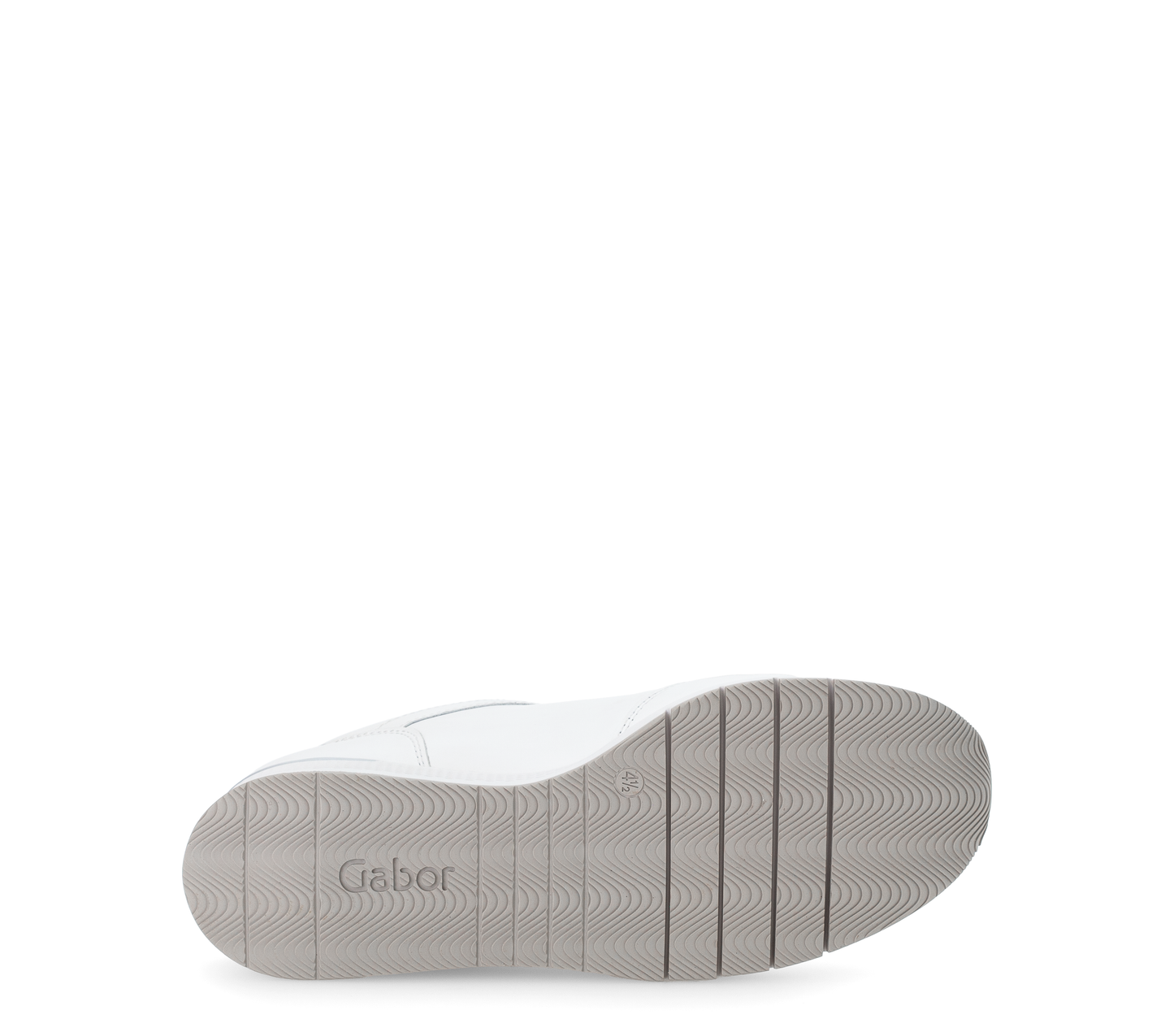 Gabor Comfort 66.508.50 G Fit White & Silver Sneakers with Zip