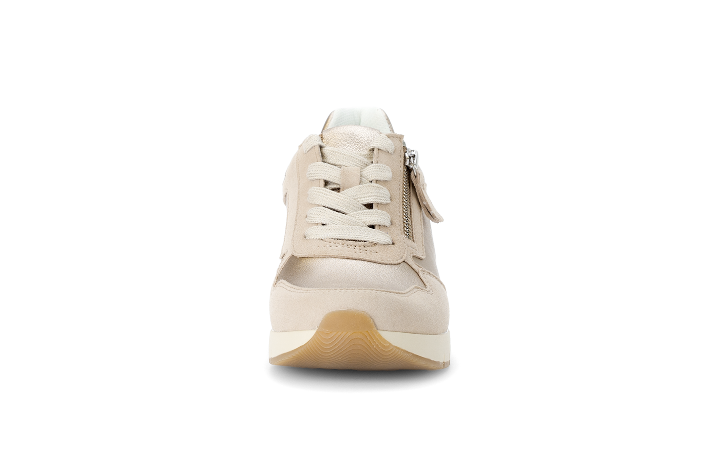 Gabor Comfort 66.508.82 G Fit Gold Combi Sneakers with Zip