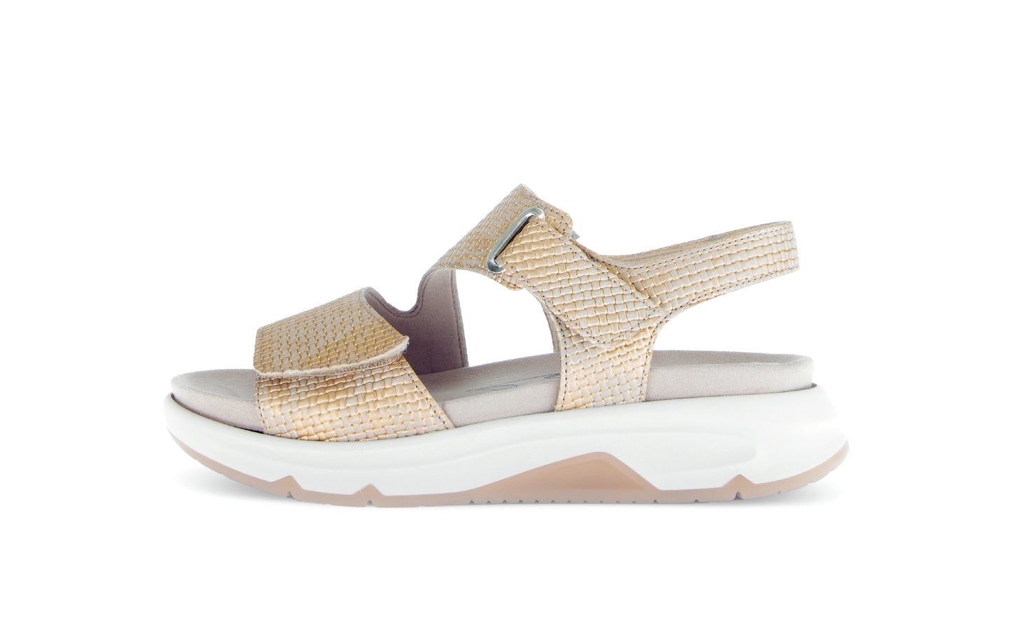 Gabor Comfort 66.885.63 Gold Rep Velcro Sandals