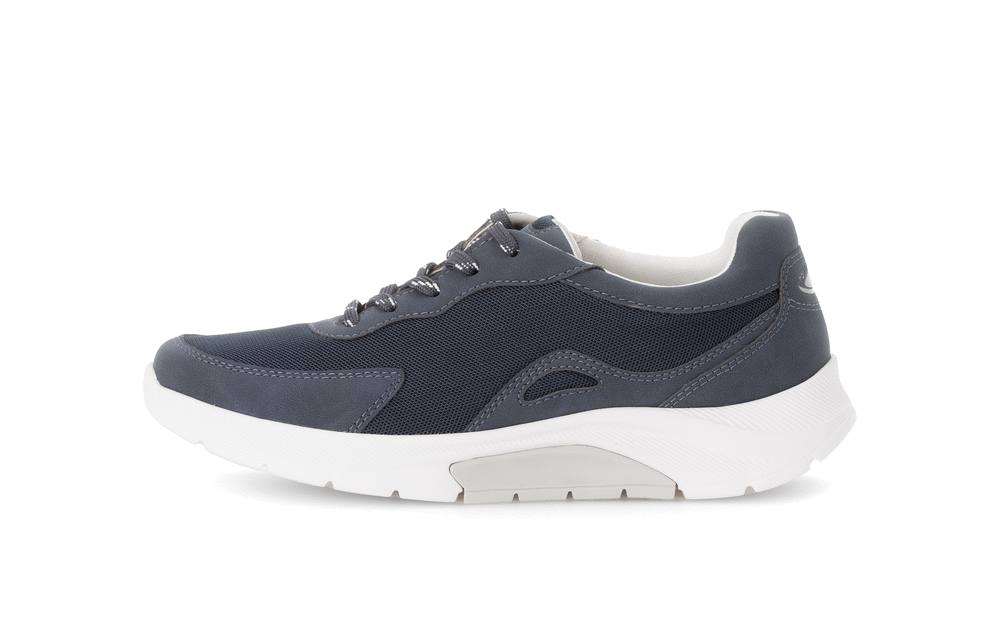 Gabor Rollingsoft 66.923.26 Navy Sneakers with White Sole