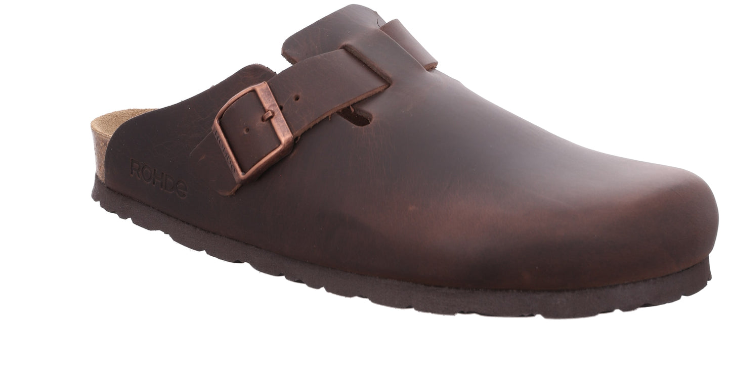 Rohde 6698 72 Mocca Brown Slip On Mules