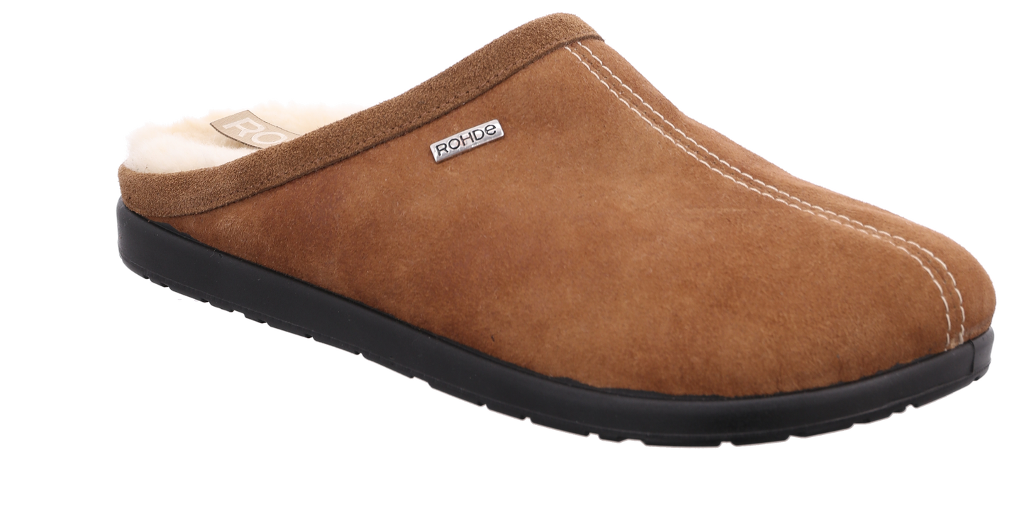 Rohde 6736 76 Cuoio Tan G Fit Slippers
