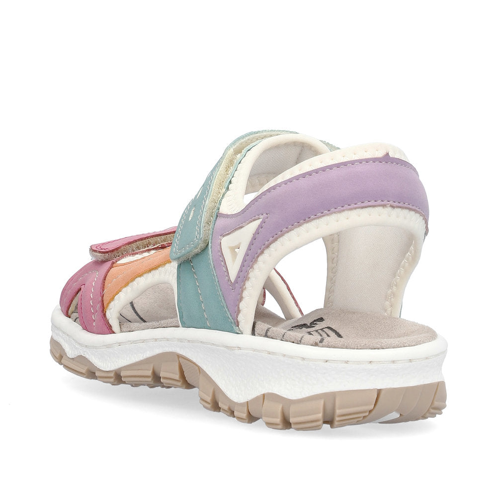 Rieker 68866-92 Multi Velcro Sandals