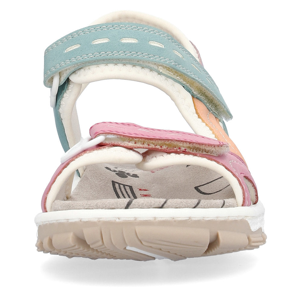 Rieker 68866-92 Multi Velcro Sandals