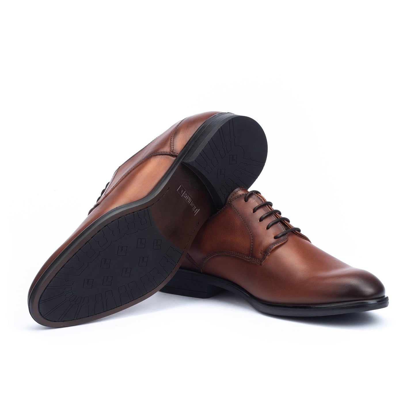 Pikolinos Bristol M7J-4187 Cuero Dark Tan Lace Dressy Shoes