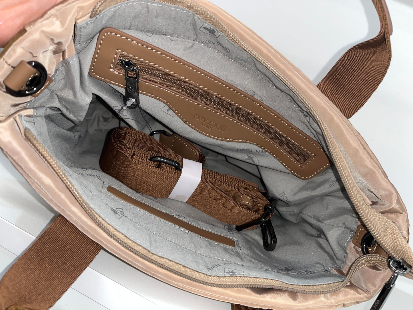 Pepe Moll 252360 Arancha Sand Handbag