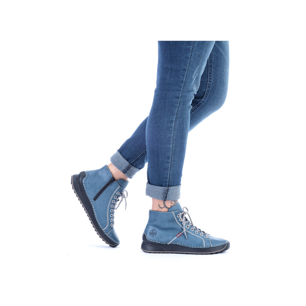 Rieker 71510-14 Royal Blue Boots