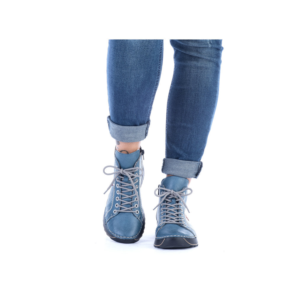 Rieker 71510-14 Royal Blue Boots