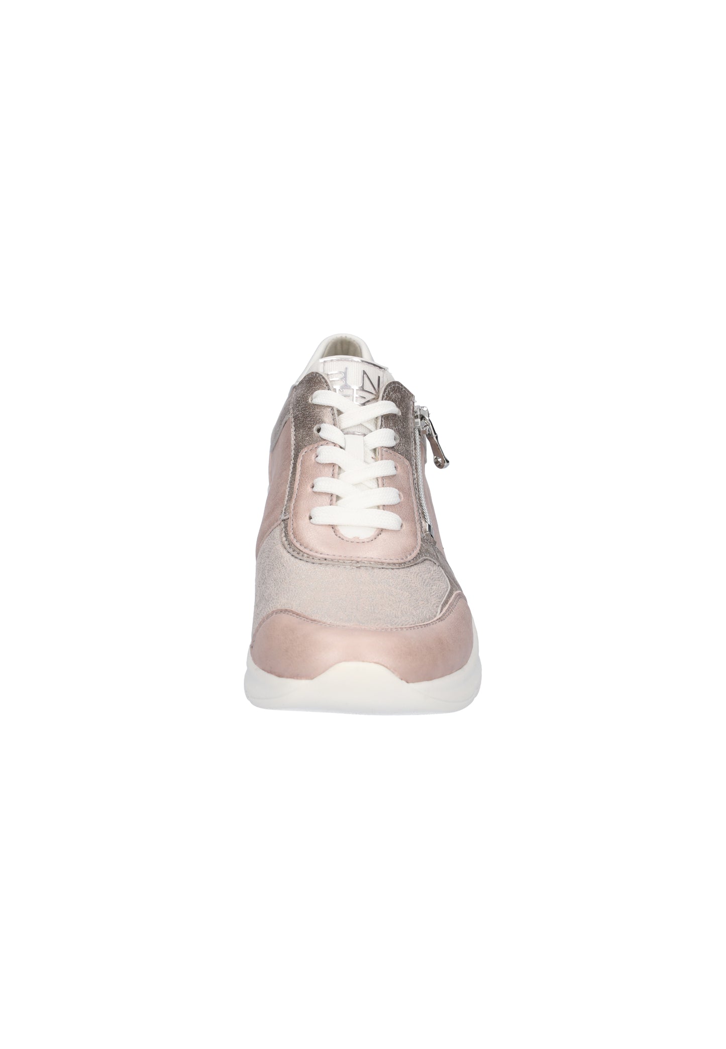 Waldlaufer 715H03 400 089 H Fit Dusky Pink Shimmer Combi Lace & Zip Sneakers