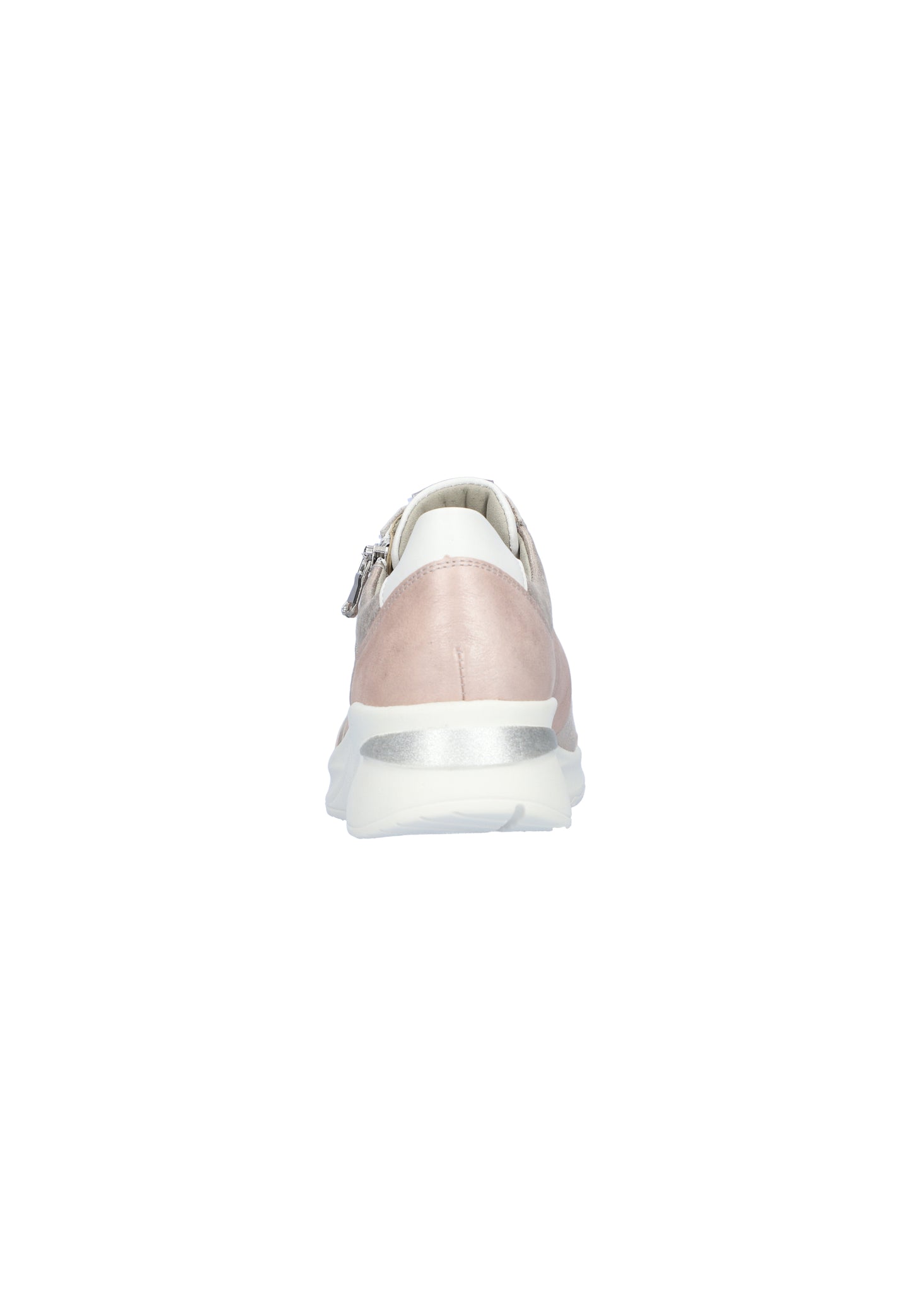 Waldlaufer 715H03 400 089 H Fit Dusky Pink Shimmer Combi Lace & Zip Sneakers