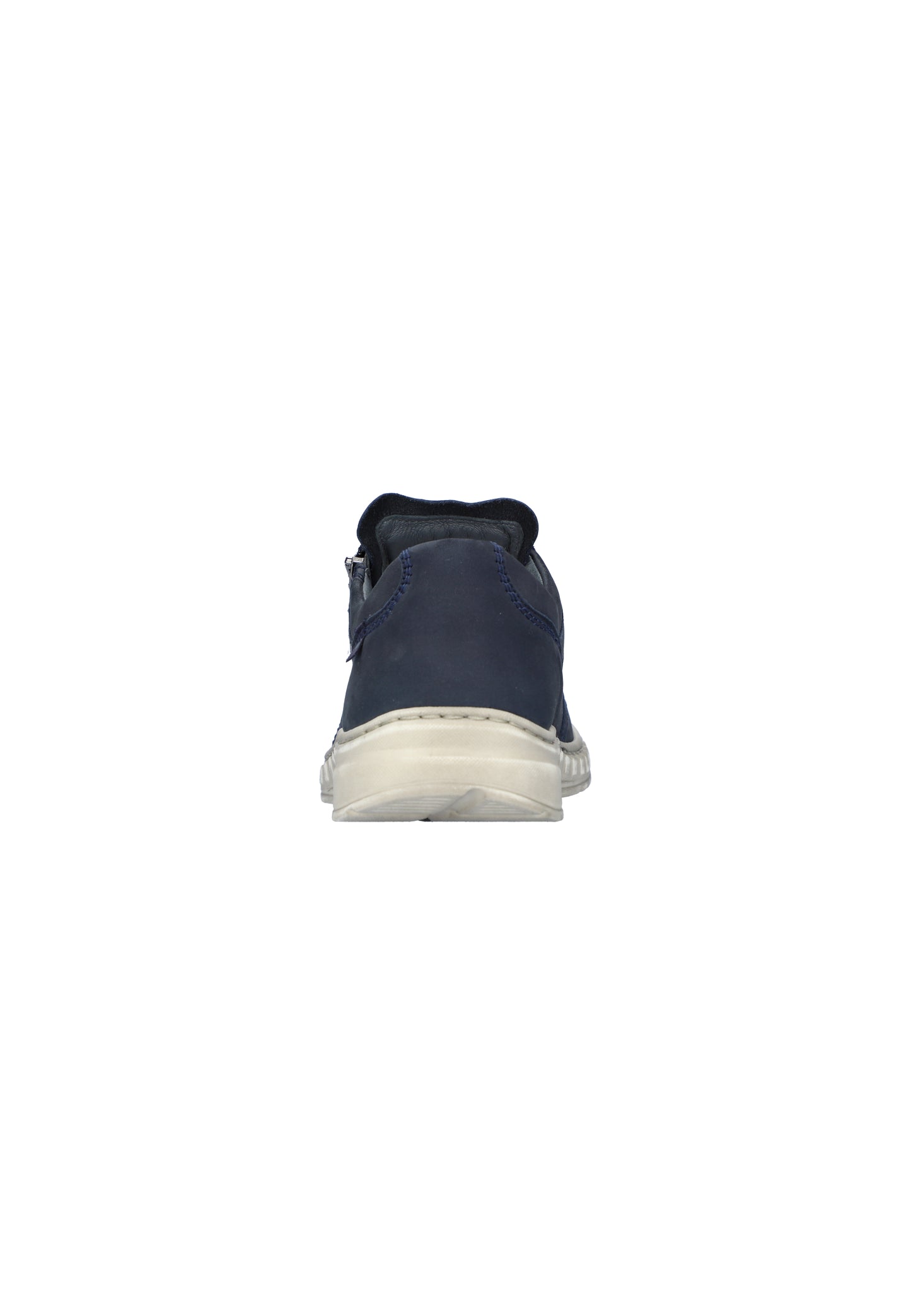 Waldlaufer 727003 191 217 H Fit Navy Nubuck Lace & Zip Shoes
