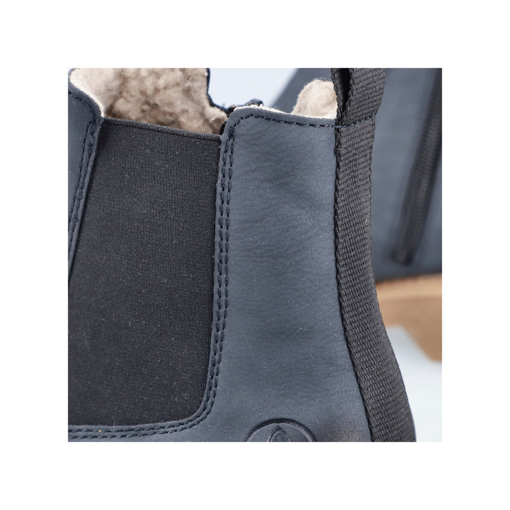 Rieker 73250-14 Navy Chelsea Boots