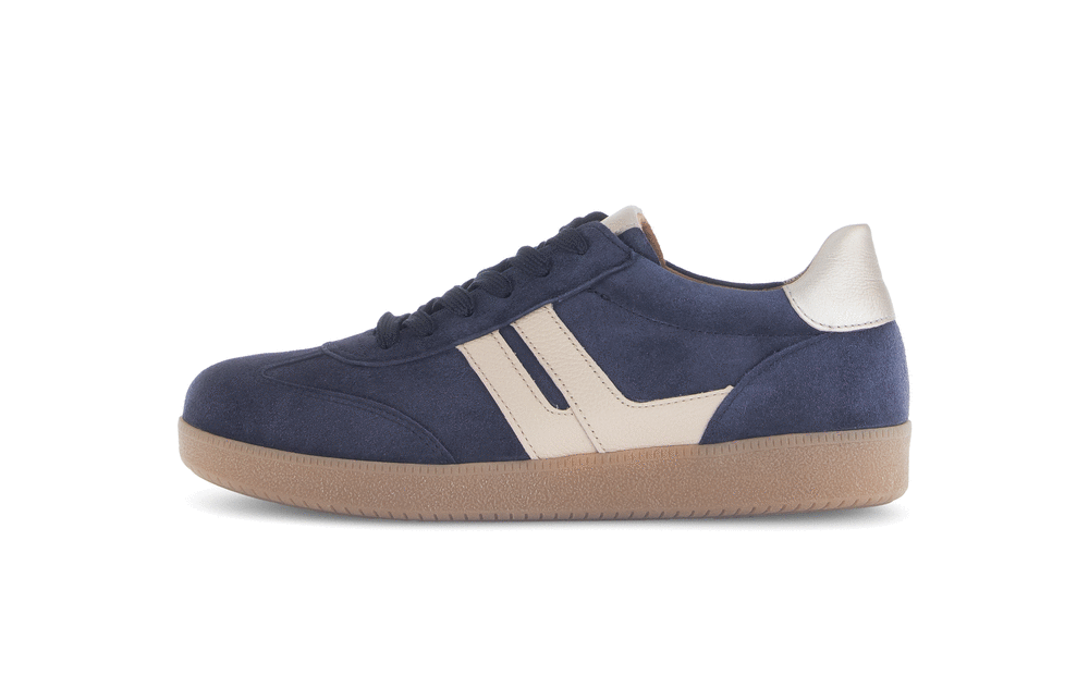 Gabor 73.300.16 Navy Blue & Beige Trainers