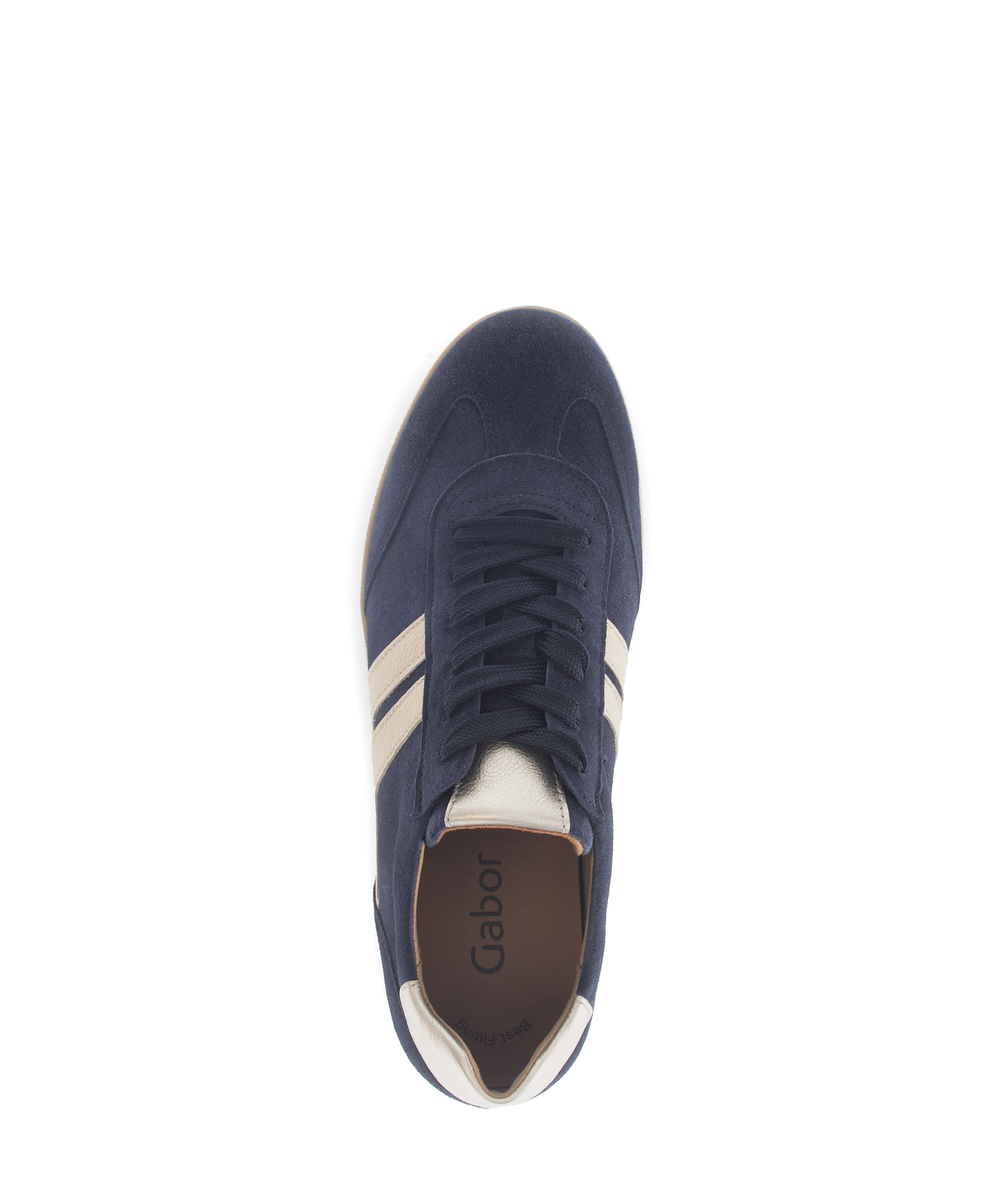 Gabor 73.300.16 Navy Blue & Beige Trainers
