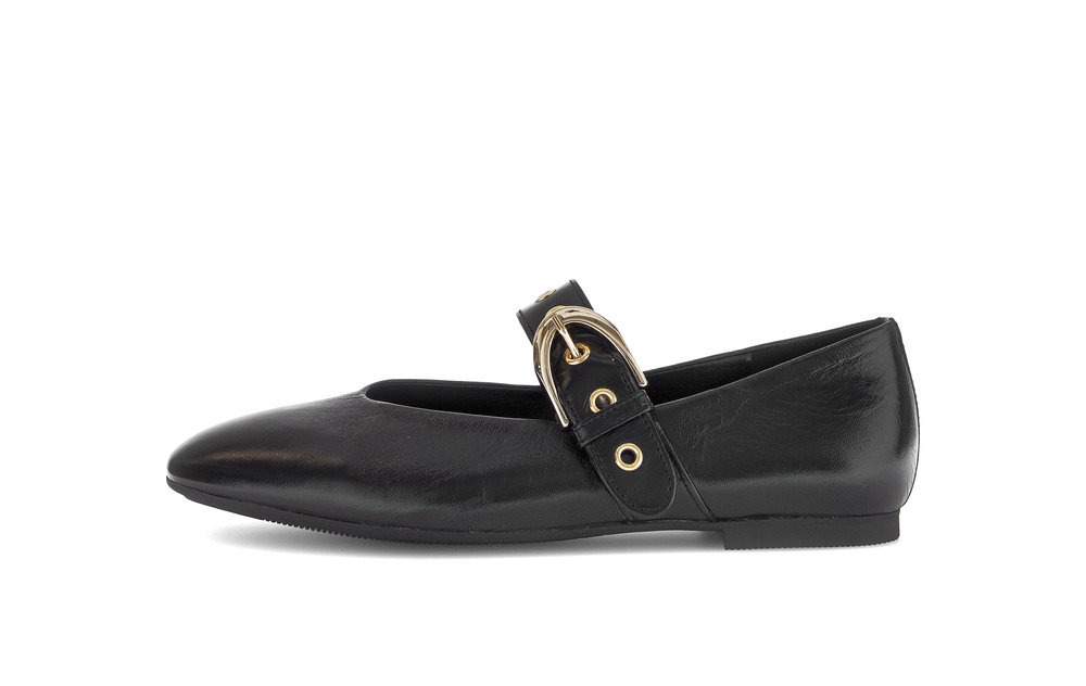 Gabor 74.144.20 Black Mary Jane Shoes