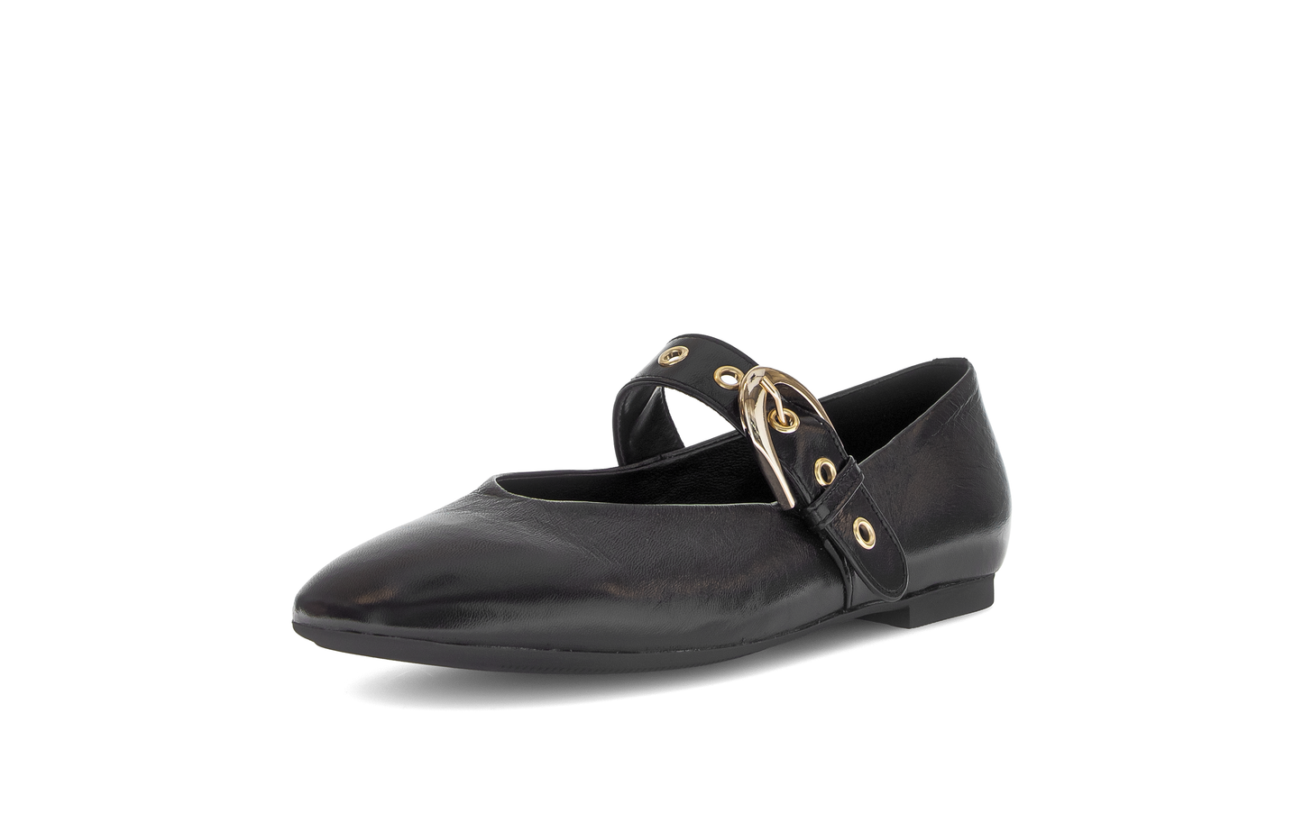 Gabor 74.144.20 Black Mary Jane Shoes