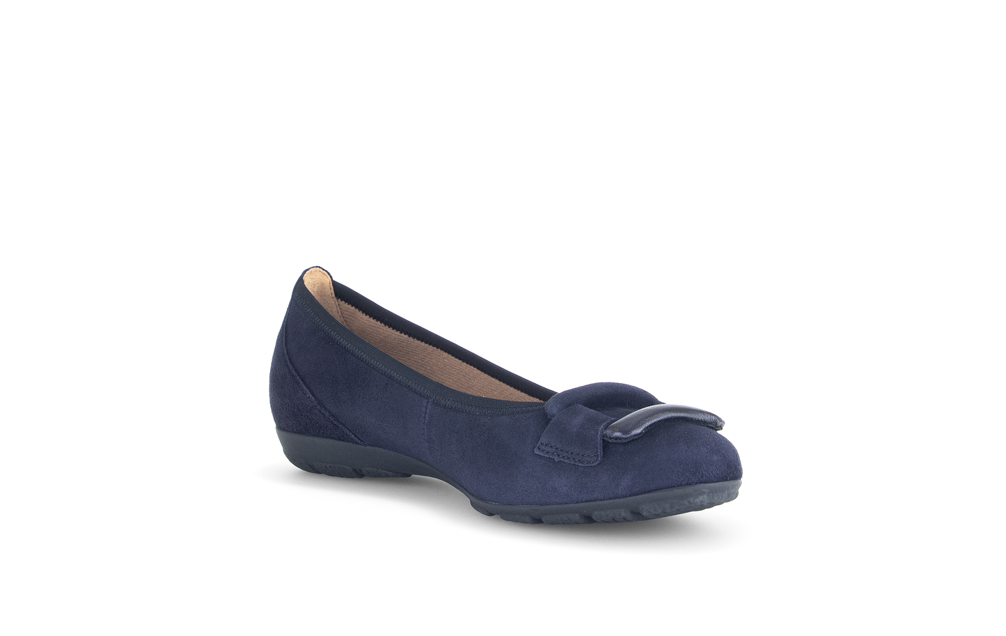 Gabor 74.166.16 Navy Slip On Pumps