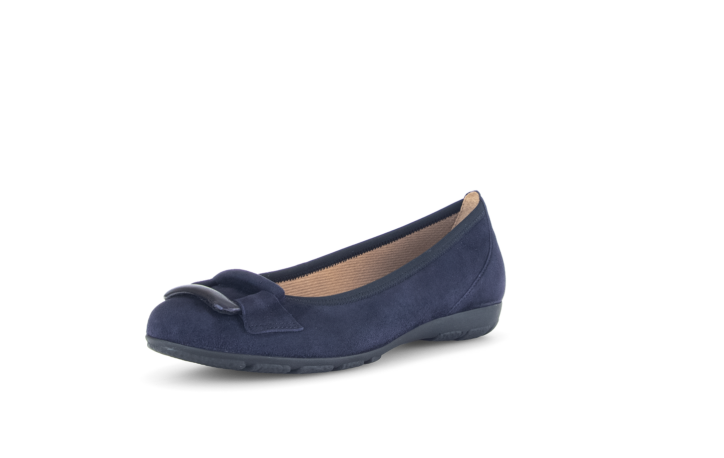 Gabor 74.166.16 Navy Slip On Pumps