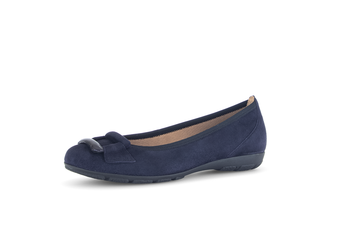 Gabor 74.166.16 Navy Slip On Pumps