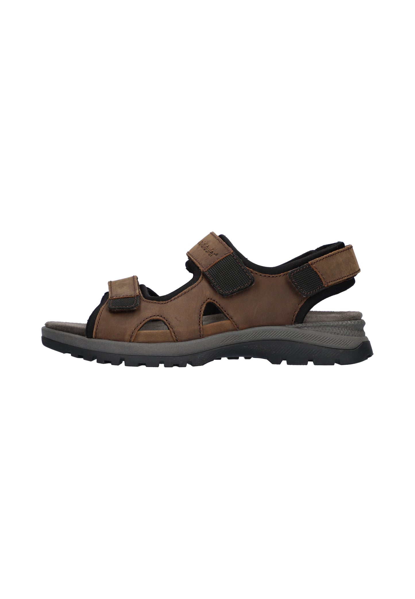 Waldlaufer 746002 100 838 Crazy Horse Brown Velcro Sandals