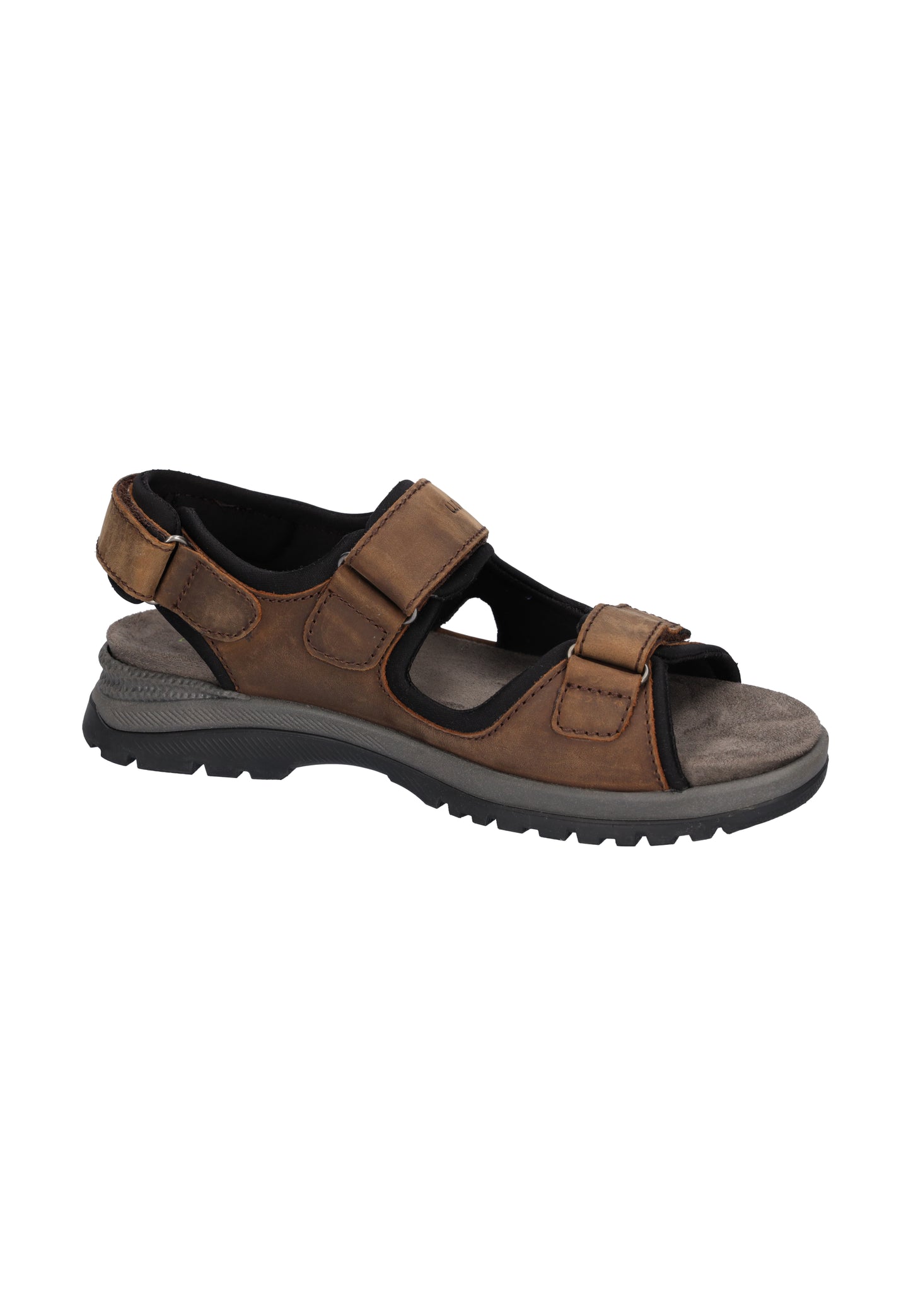 Waldlaufer 746002 100 838 Crazy Horse Brown Velcro Sandals