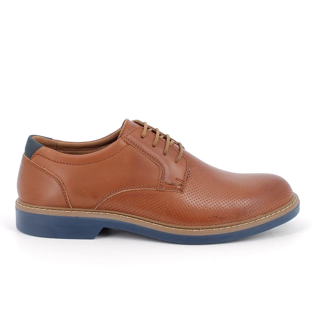 Imac 750540 28270/009 Tan Cognac/Blue Lace Shoes