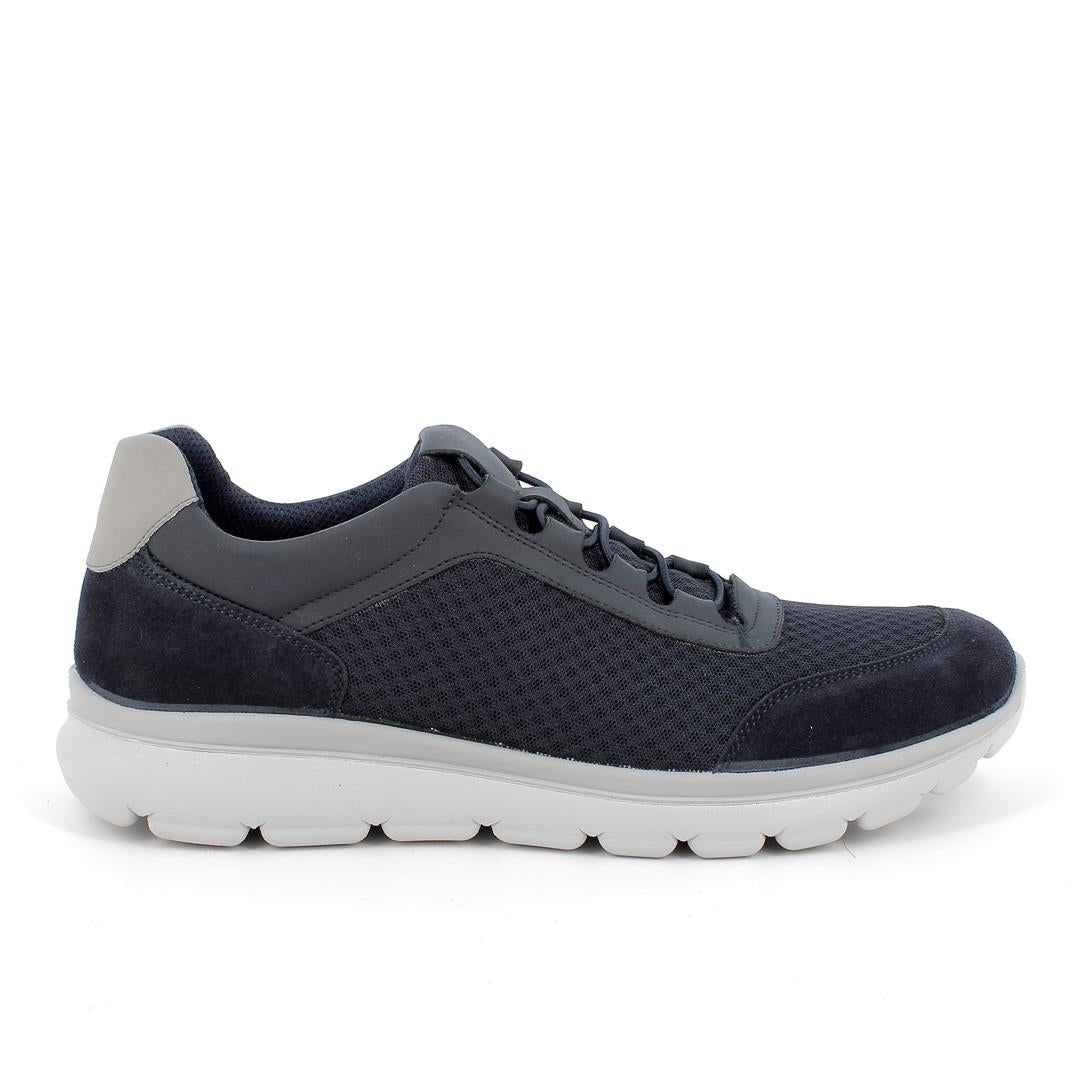 Imac 752070 00944/018 Navy/Grey Elastic Lace Sneaker