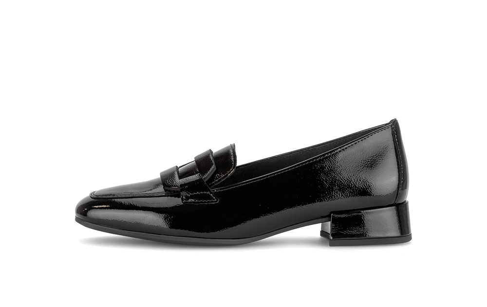 Gabor 75.261.97 Black Slip On Shoes