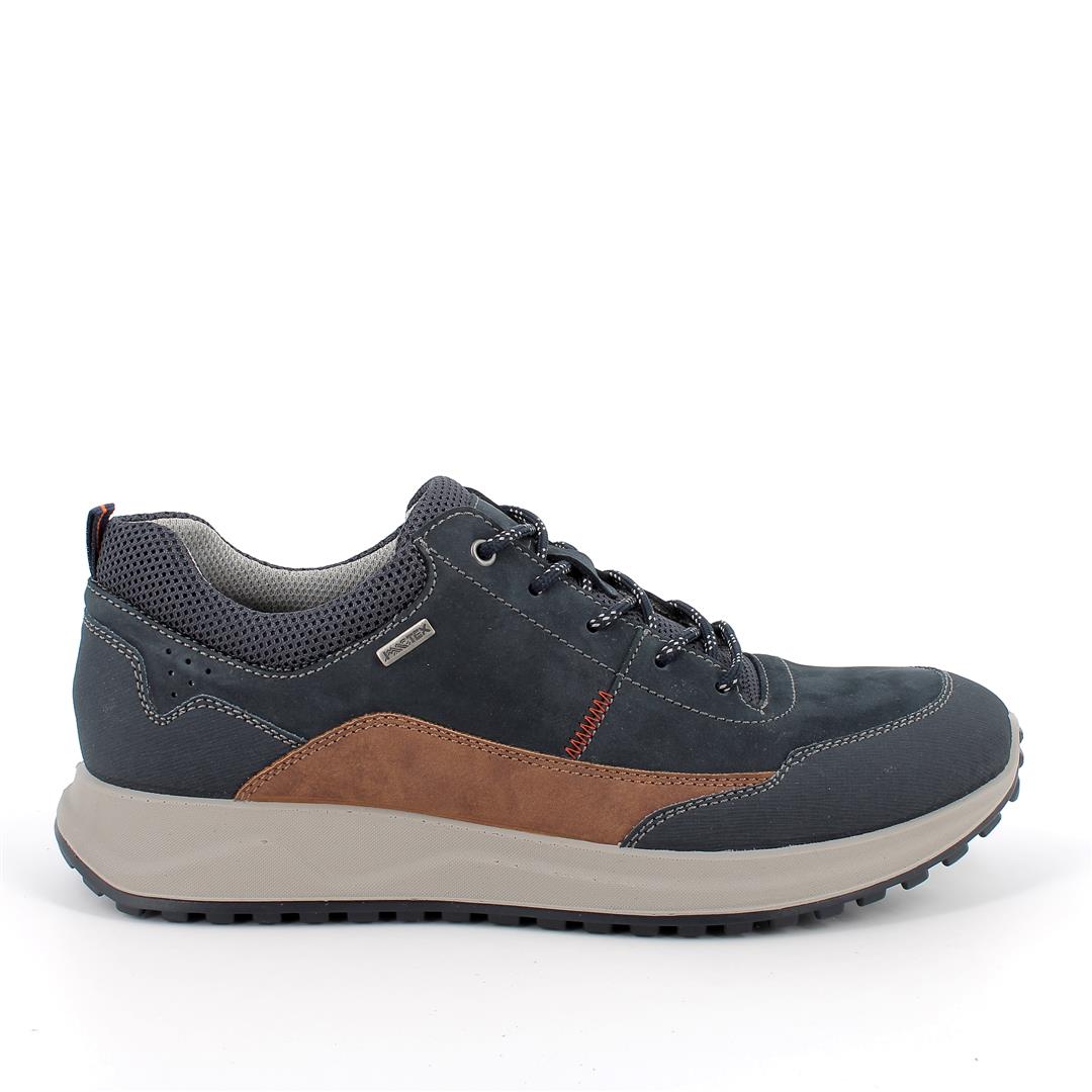 Imac Tex 752748 30401/005 Dark Blue/Cognac Combi Lace Shoes
