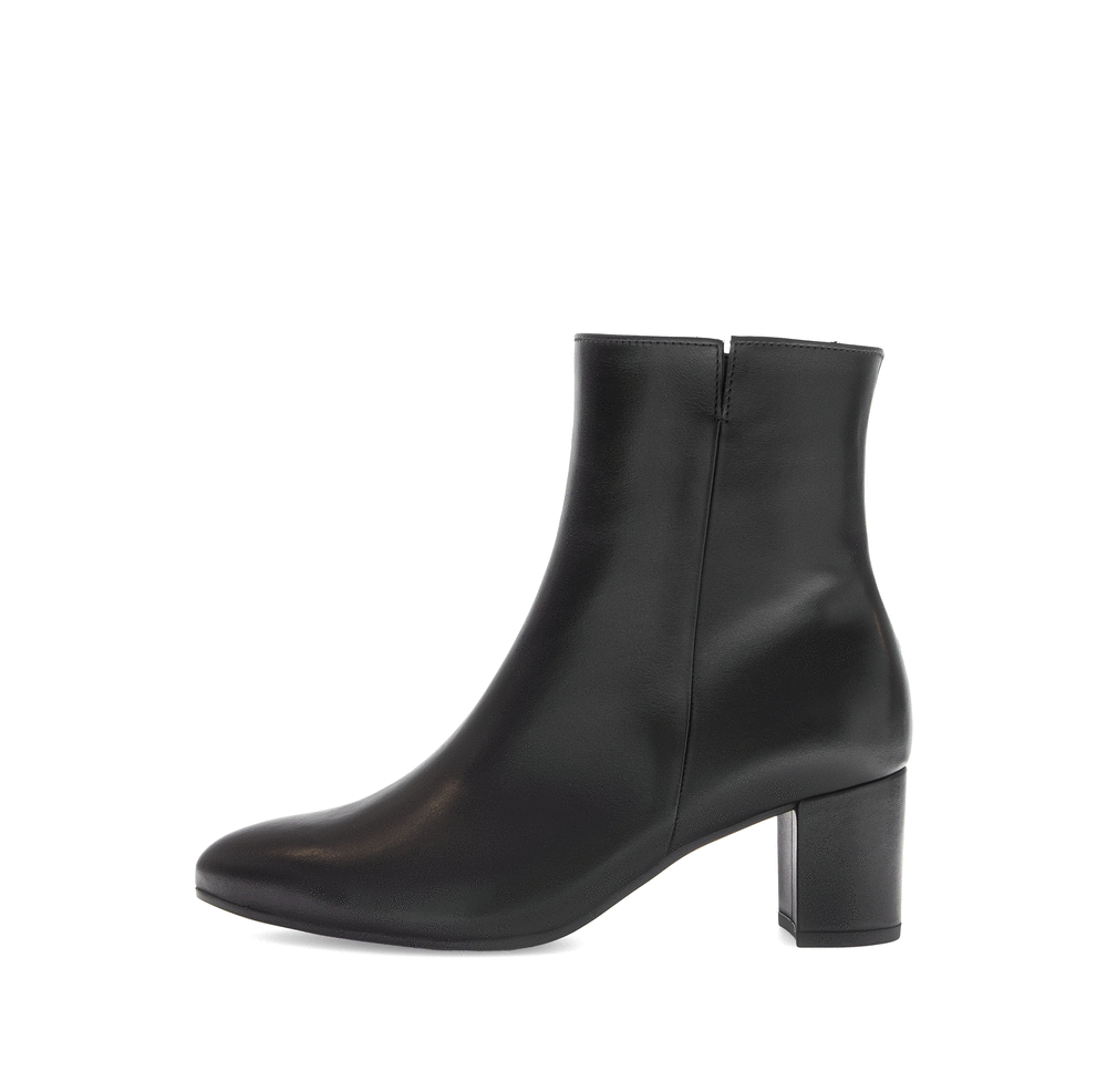 Gabor 75.701.27 Black Block Heel Ankle Boots