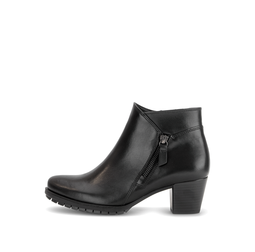 Gabor Comfort 8033.01.001 Black H Fit Block Heel Boots