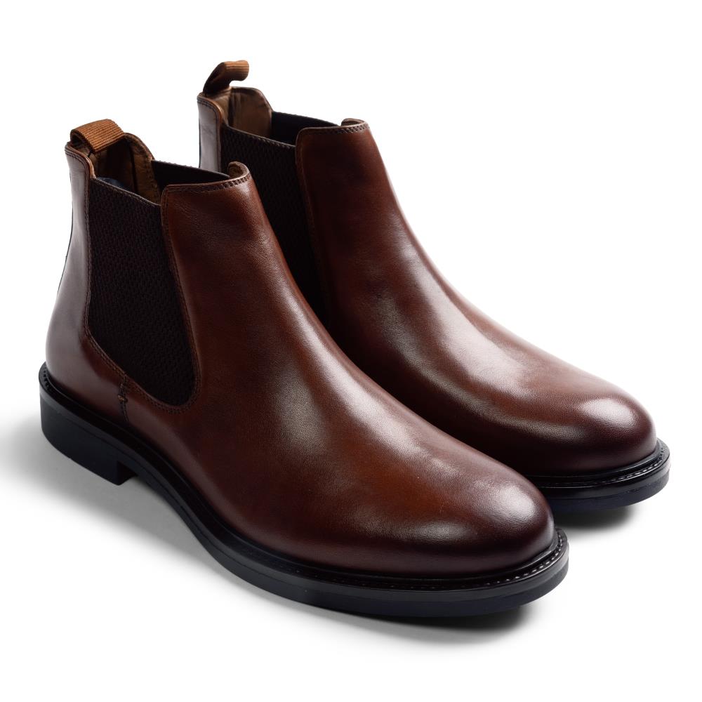Gioseppo 80592-80592 Cuero Tan Chelsea Boots
