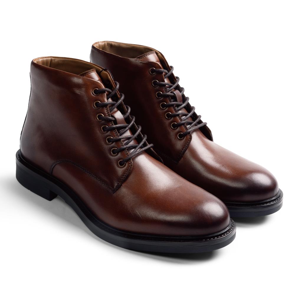 Gioseppo 80598-80598 Cuero Tan Laced Ankle Boots