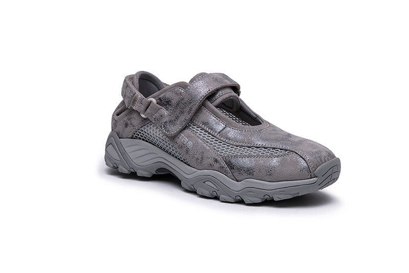 G Comfort 81023 Grey Velcro Trekking Shoes