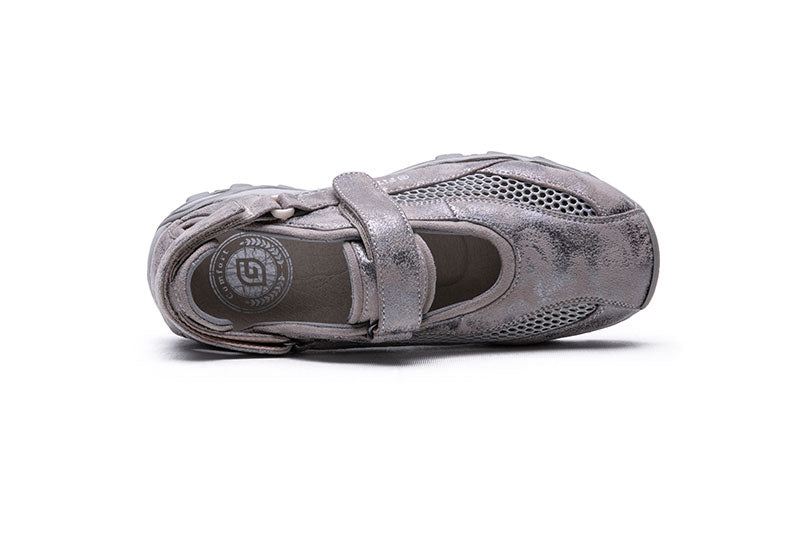 G Comfort 81023 Grey Velcro Trekking Shoes