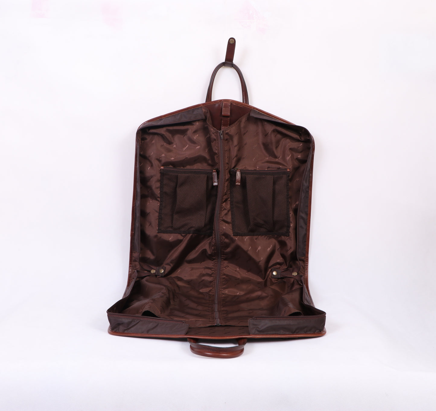 Ashwood Leather 8145 Temponado Brown Cow Suit Carrier Bag