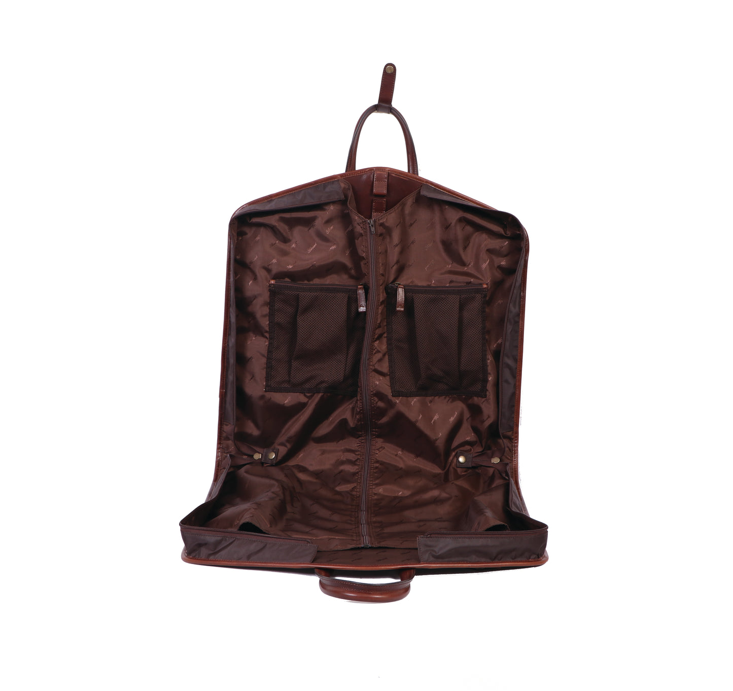 Ashwood Leather 8145 Temponado Brown Cow Suit Carrier Bag
