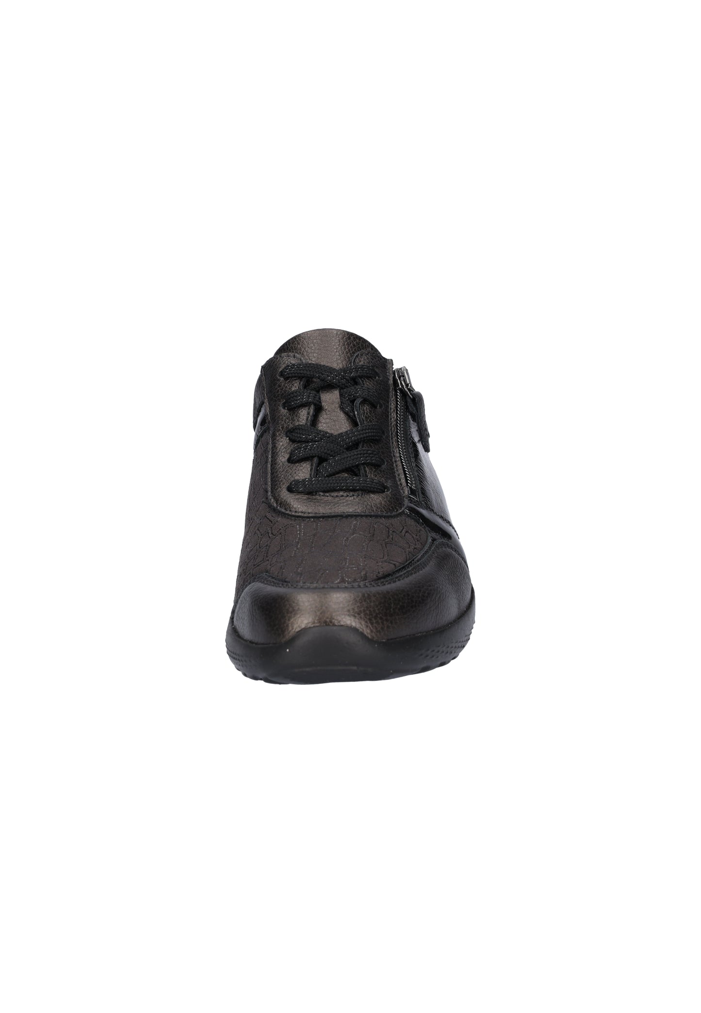 Waldlaufer 815M01 303 999 Ira Brown Bronze Lace & Side Zip Shoes