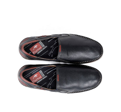 Fluchos 9883 Navy Slip On Shoes