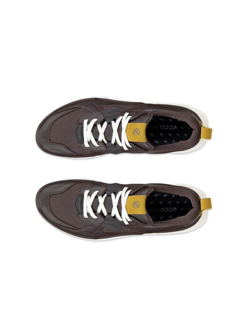 Ecco 830814 61061 Biom 2.2 Mocha & Olive Combi Sneakers