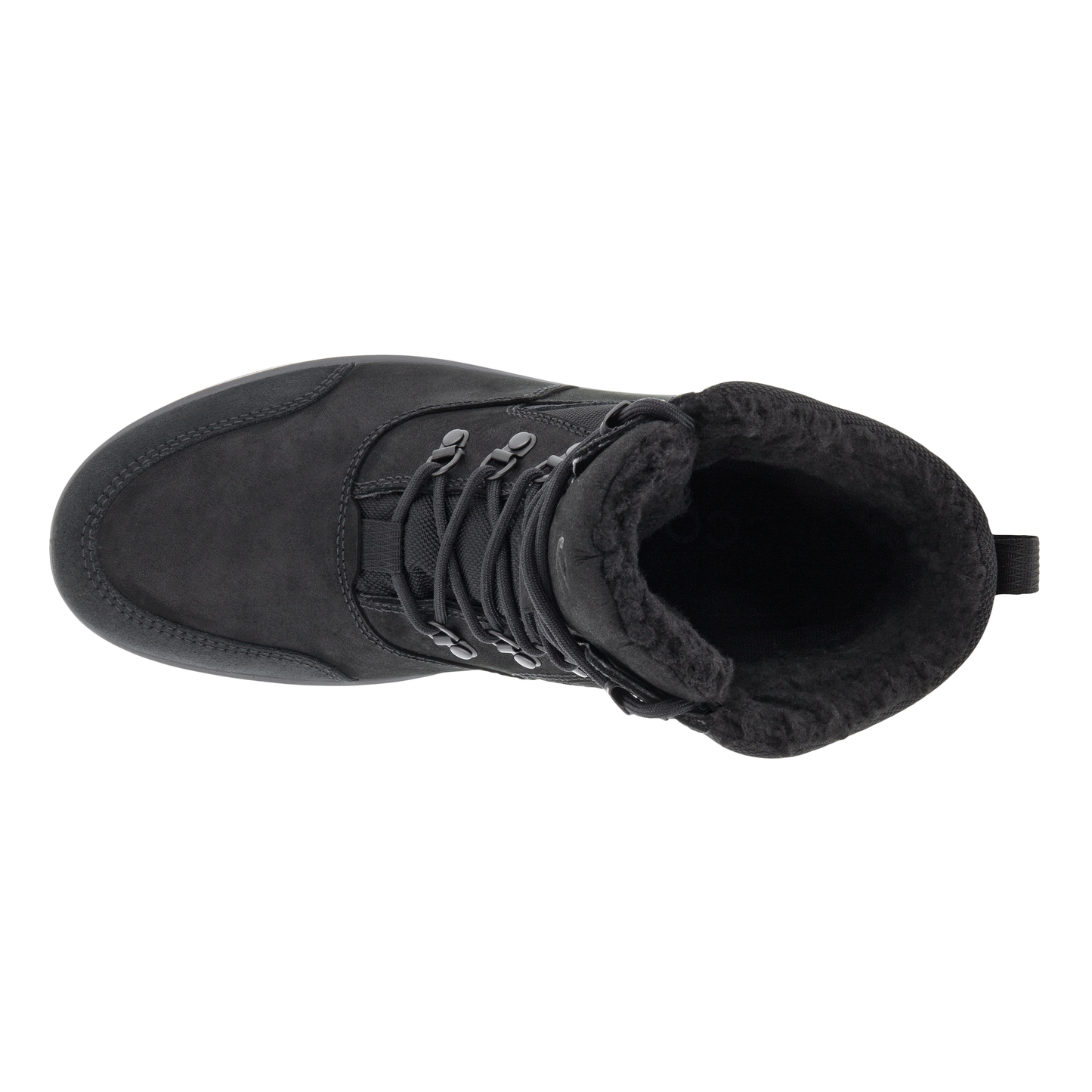 Ecco 838124 51052 Rugged Track POC Black Laced Waterproof Boots