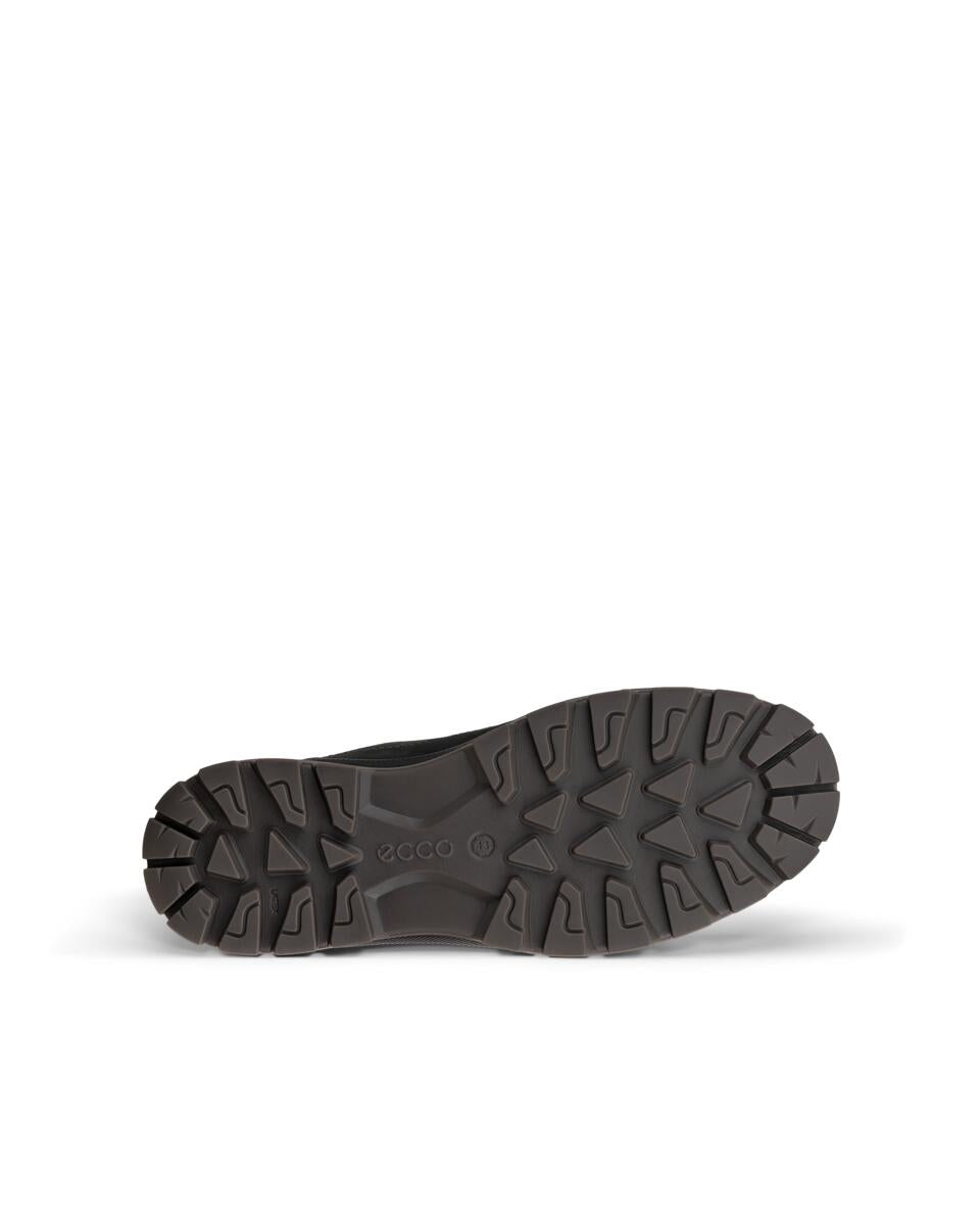 Ecco 838144 02001 Rugged Track Black Lace Shoes