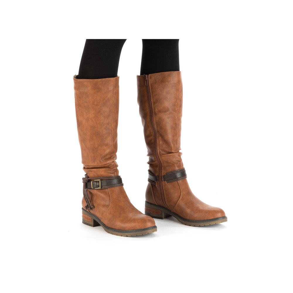 Rieker 91694-24 Peanut Brown High Boots