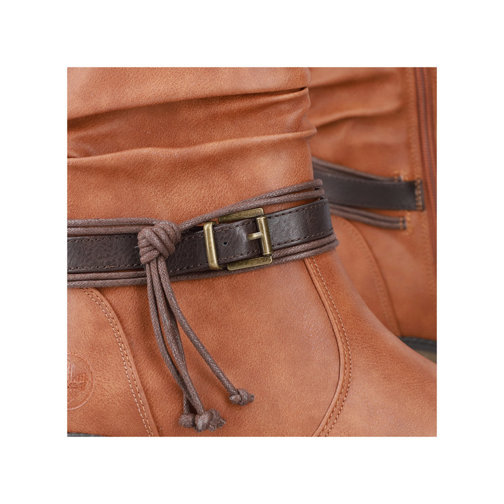 Rieker 91694-24 Peanut Brown High Boots