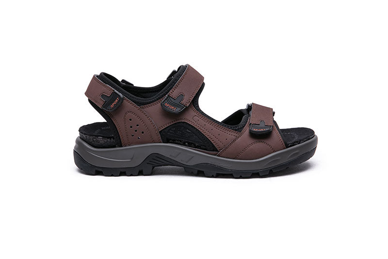 G Comfort 9675-2 Brown Trekking Velcro Sandals